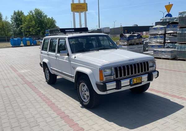 Jeep Cherokee cena 59000 przebieg: 320000, rok produkcji 1989 z Warszawa małe 121